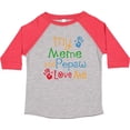 thumbnail image 3 of Inktastic Meme and Pepaw Love Me Boys or Girls Toddler T-Shirt, 3 of 5