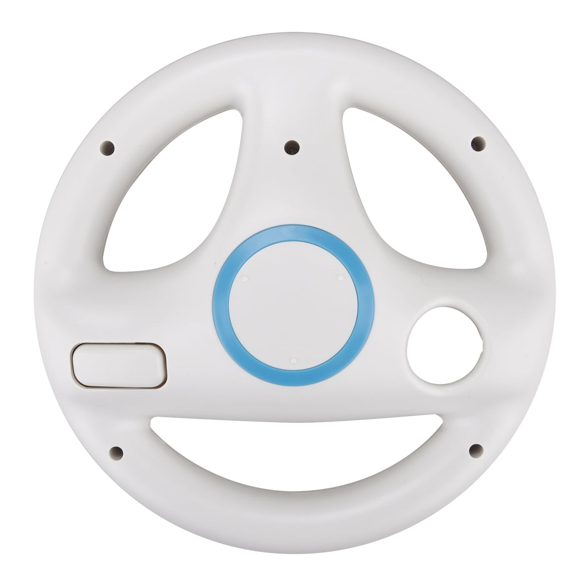 Wii steering wheel white controller handle replacement accessories