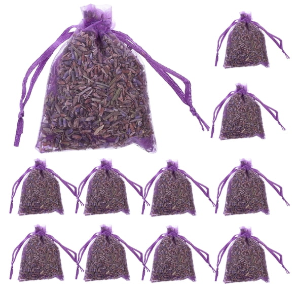 12 bolsitas de lavanda para colgar en armarios, cajones y armarios.