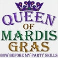 thumbnail image 3 of CafePress - Queen Of Mardis Gras - Kids Hooded Sweatshirt, Classic Hoodie, 3 of 5