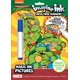 thumbnail image 1 of Libro para colorear Bendon TMNT Imagine Ink con marcador mágico, 1 of 6