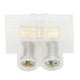 thumbnail image 2 of 50 piezas de tiras de bloque de terminales, conector de cable de tipo pasante retardante de llama, 10 A, suministros industriales, 1 entrada, 1 salida, 2 of 12