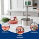 thumbnail image 4 of Molde para hacer Hamburguesas Bluelander de Acero Inoxidable, Prensa, Antiadherente, 4 of 5