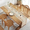 thumbnail image 4 of Thanksgiving Fall Table Runner, Linen Tablecloth 13x72 Inch, Rustic Fall Maple Harvest Thanksgiving Table Runner for Fall Thanksgiving Family Party Table Decorations, 4 of 5