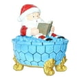 thumbnail image 2 of Dserhfy Christmas Santa Bubble Bath Lamp Cute Santa Reading A Book Bathtub Lamp USB Night Light for Bathroom Home Office Desk Decor, 2 of 7