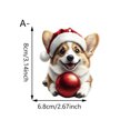 thumbnail image 2 of Matoen12 Cute Dog Series Acrylic Bag Computer Keychain and Car Rearview Mirror Hanging Decorations, 2 of 3