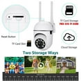 thumbnail image 2 of 5G Security Camera Outdoor,1080P WiFi for Home Security,Auto Tracking,Human Detection,2-Way Audio,Color Night Vision, 5G 2.4G Dual CCTV PTZ Smart Camera,2 Pack, 2 of 10