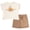 Pooh Beige Brown, variant on Disney Winnie the Pooh Toddler Boy or Girl French Terry 2-Piece T-Shirt and Shorts Set Pooh Tigger Yellow