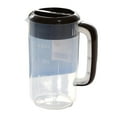 thumbnail image 4 of veasfak Pitcher with Lid with Scale Line Ice Tea Kettle for Refrigerator Home Juices Brown, 4 of 9