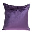 thumbnail image 2 of Purple Velvet Quilted Throw Pillow, 2 of 5