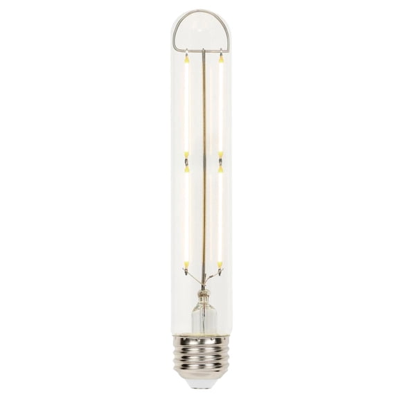 Westinghouse Lighting 4.5 Watt (60 Watt Equivalent) T9 Dimmable Clear Filament LED Light Bulb, Medium Base