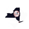 thumbnail image 1 of New York Yankees Home State Vinyl Sticker, 1 of 1