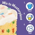 thumbnail image 3 of Pillsbury Funfetti Yellow Cake Mix with Candy Bits, 15.25 oz Box, 3 of 17