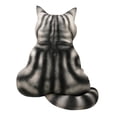 thumbnail image 4 of Lindo gato de peluche de peluche, adorno acolchado multifuncional para gato. espalda 43cm, 4 of 9