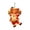 B, variant on Light Up Santa Face Christmas Hanging Decor - Safe LED Holiday Window Ornament for Home Xmas Celebration, Seasonal Arrangement and Holiday Gift Giving