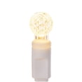 thumbnail image 3 of Vickerman 100 Warm White G12 LED Single Mold Light on White Wire, 34' Christmas Light Strand, 3 of 4