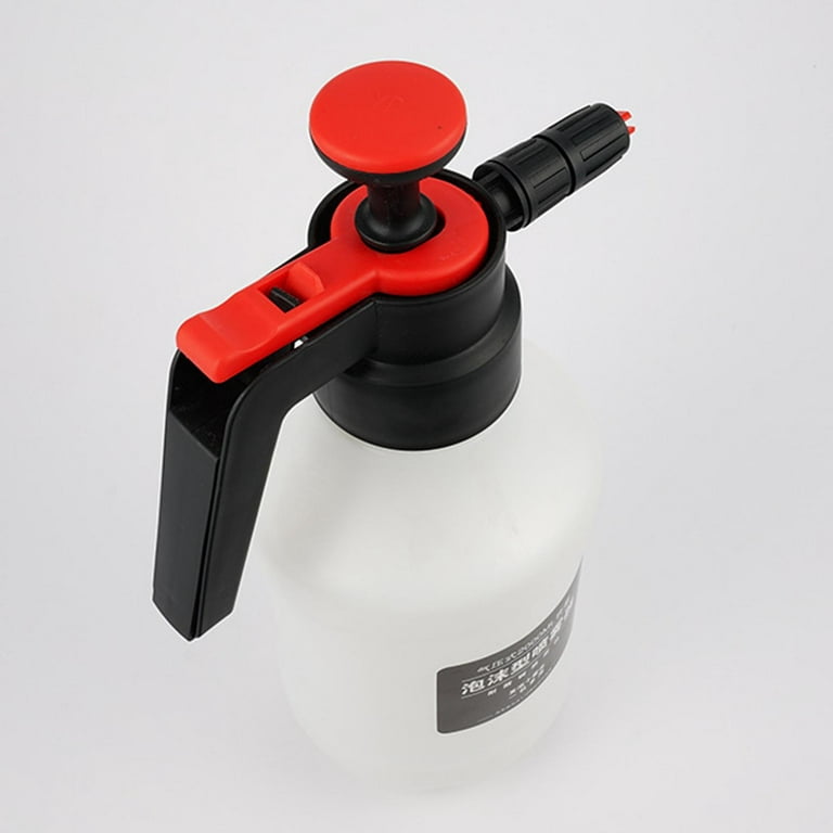 Tranor 2L Pump Foam Sprayer, 0.5 Gallon Car Wash Sprayer, Foaming Pump  Sprayer, Hand Pressurized Soap Sprayer with Two Nozzle Options for Home