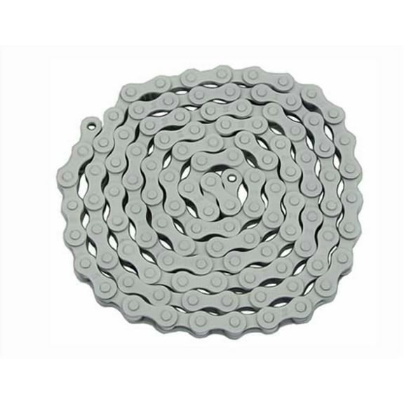 KMC Chain 1/2x1/8x112 White.bike chain, lowrider bikes, beach cruiser, chopper, limos, stretch, bmx, track fixie bicycles