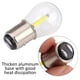 thumbnail image 4 of Par de 1157 estroboscópico de vidrio COB LED señal de giro del coche luz de marcha atrás bombilla de freno trasero luz blanca Jadeshay A, 4 of 8