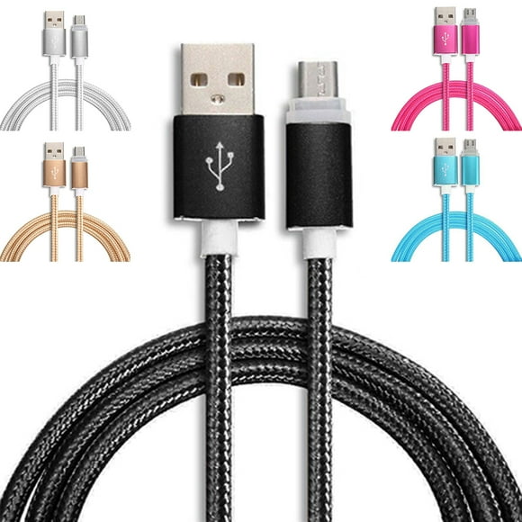 Opolski 1/2/3M Micro USB Data & Sync Charger Charging Cable Cord for Android Phone