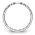 thumbnail image 2 of Quality Gold 3 mm Platinum Half-Round Comfort Fit Lightweight Band - Size 9.5, 2 of 5
