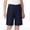 Navy, variant on Kids Boys Girls School Uniform Shorts Relaxed Fit Flat Front Rolled Cuff Bermuda Shorts for Back to School