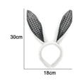 thumbnail image 2 of Diadema navideña: diadema de conejito de Funny Party Hats, 2 of 5