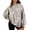 Gray, variant on Womens Camo Sweatshirts Oversized Maple Leaf Pullover Casual Long Sleeve Tops Fall Fashion Outfits Clothes