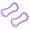 Purple, variant on Yoga Ring for Legs & Calves - Premium Pilates Circle for Resistance Training, Stretching & Massage - Fitness Equipment for Core, Thighs, Back & Abs Workouts