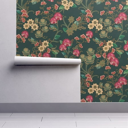 - Wallpaper Roll or Sample: Bohemian Rococo Baroque Romantic Antique Opulent