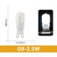 thumbnail image 1 of Lámpara LED G9 de ahorro de energía, Bombilla para iluminación del hogar, 220V, 3W, SMD2835, 1 of 4