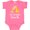 Hot Pink, variant on Inktastic Grammy Loves Me Giraffe Boys or Girls Baby Bodysuit