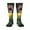 2 Black-1, variant on Colorful Viper Snake Knee Socks, High Socks Long Stretchy Sock Women Knee High Stocking, Long Socks for Women
