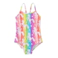 thumbnail image 3 of Actoyo Little Girls One Piece Swimsuits Mermaid Beach Swimwear Bathing Suit for Beach 2-8 Years, 3 of 8