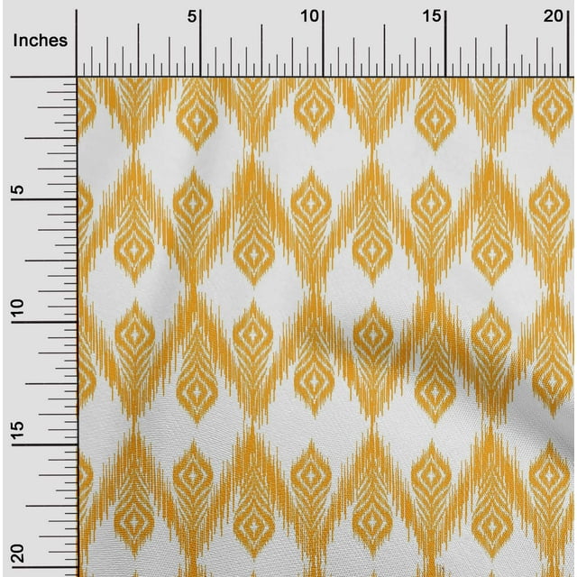 oneOone Cotton Flex Fabric Chevron Ikat Fabric Prints By Yard 40 Inch Wide