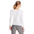 thumbnail image 2 of Fruit of the Loom Womens and Womens Plus Size Waffle Thermal Underwear Crew Top, 2 of 2