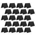 thumbnail image 2 of 20pcs Desktop Message Blackboards Acrylic Sign Chalkboards for Shop (Black), 2 of 2