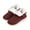 2-Rouge, variante sur VONMAY Bottes Pantoufles Duveteuses pour Femmes Bottillons en Mousse Mémoire Chaussures de Maison Intérieur Extérieur