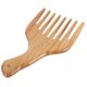 thumbnail image 4 of Wooden Hair Comb with Wide Tooth and Hair Pick 1 Set Sandalwood Comb, 4 of 4