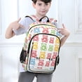 thumbnail image 6 of FORMRS Unisex School Backpack 17" Student Travel Bag with Laptop Compartment, Gummy Bear Pattern, 6 of 7