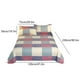 thumbnail image 3 of Juego de Cama de Microfibra de Poliéster para Todas Las Estaciones: Edredón Tamaño Matrimonial con Fundas de Almohada, Sábanas Suaves y Transpirables de 3 Piezas, Resistente Al Encogimiento y a La De, 3 of 6