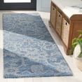thumbnail image 2 of SAFAVIEH Anatolia Jamaar Floral Runner Rug, Blue/Grey, 2'3" x 8', 2 of 7