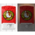 thumbnail image 2 of Caroline's Treasures SS4194CNL English Toy Spaniel Cristmas Wreath Ceramic Night Light, 6x4x3", multicolor, 2 of 2