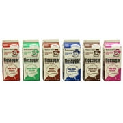Cotton Candy Sugar Flossugar Mixed (6 pack) (Chocolate, Maple, Green Apple, Strawberry, Pink Vanilla & Blue Raspberry)
