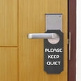 thumbnail image 2 of WHAMVOX 6Pcs Rectangular Wood Door Hanger with Chalkboard Design for Home Use, 2 of 6