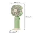 thumbnail image 4 of AZXY Portable Fan,Hand Held Fans on Clearance,Mini Fan Handheld,Usb Personal Fans Battery Operated,Green, 4 of 5