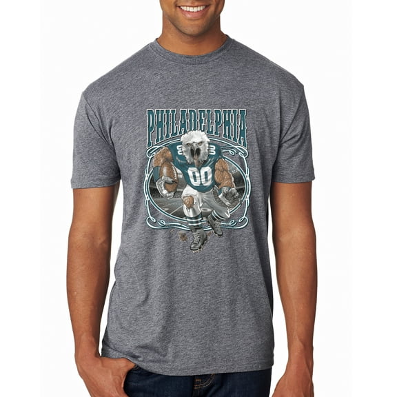 Wild Bobby, Philadelphia Fan | PHI Fantasy Football ,Sports, Men Premium Tri Blend Tee, Premium Heather, Small