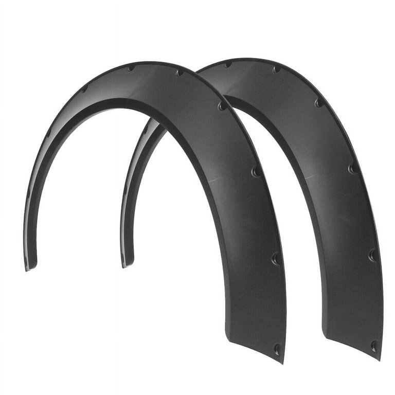 FSBNJKS 4Pcs 89cm Universal Flexible Car Fender Flares Extra Wide Body Wheel Arches Black FSBNJKS 4Pcs 89cm Universal Flexible Car Fender Flares Extra Wide Body Wheel Arches Black