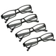 thumbnail image 1 of LOVEVER 4 Pcs Lunettes de Lecture Lecteurs Rectangulaires pour Femmes et Hommes 2,00 Lunettes de Lecture pour Femmes et Hommes, 1 of 5