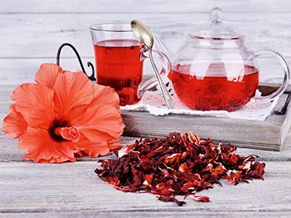 Flor De Jamaica Hibiscus Flowers Bulk TeaTox 4 Pounds